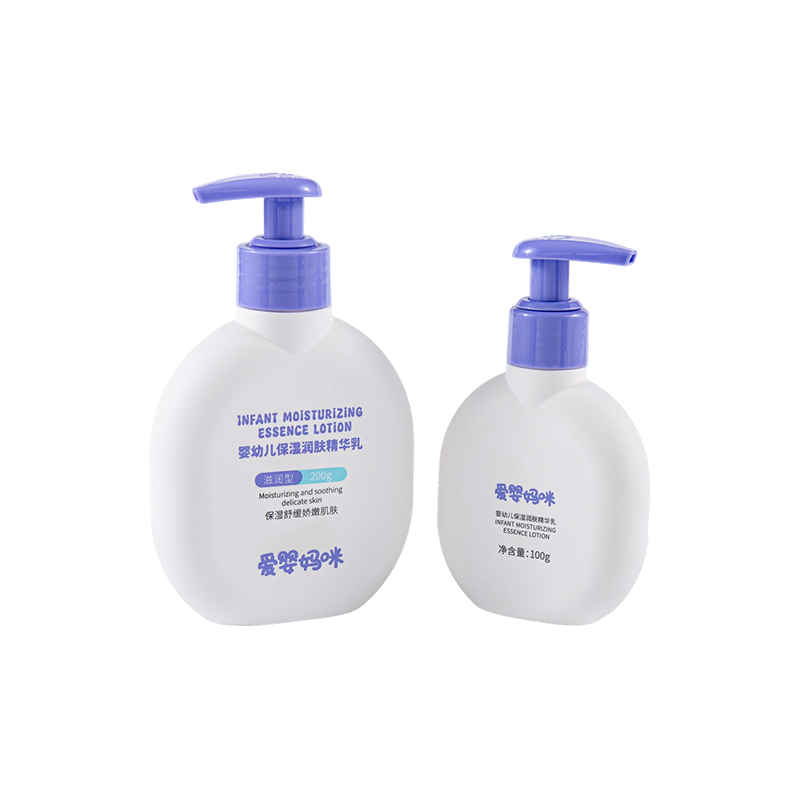 Chai PE tròn nắp tím đơn giản, đẹp mắt