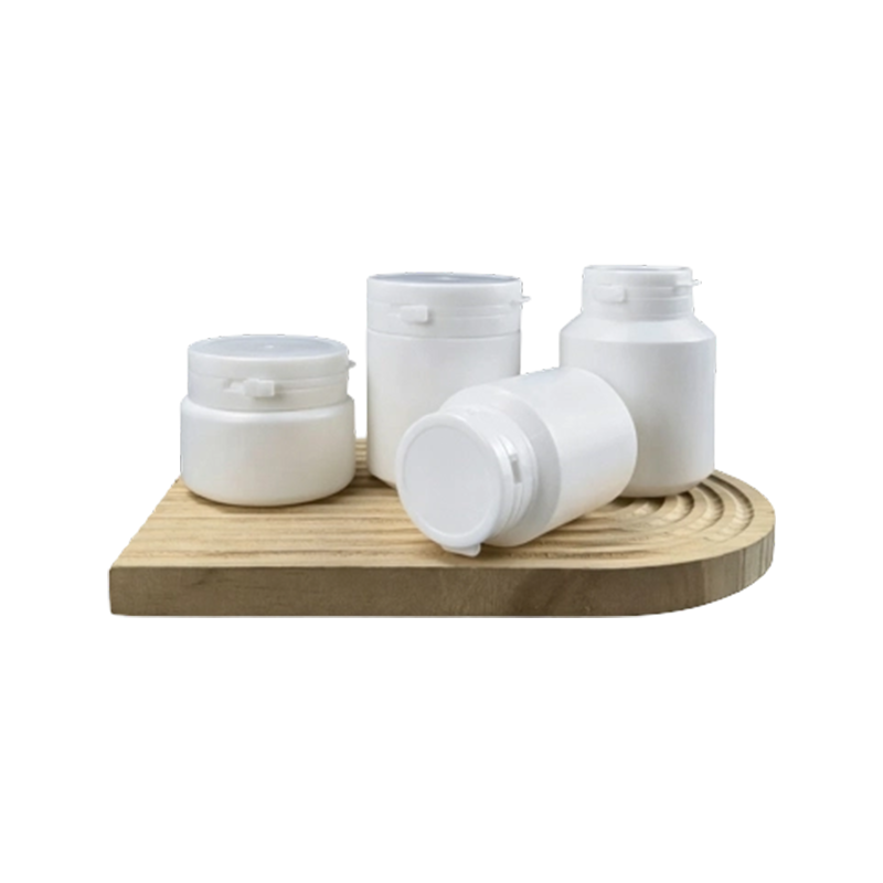 100ml 150ml Viên nén vitamin HDPE Chai tròn dinh dưỡng