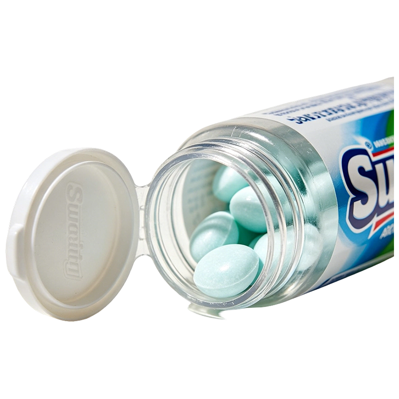 100ml 150ml Viên nén vitamin HDPE Chai tròn dinh dưỡng