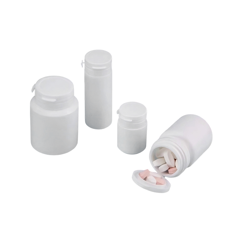100ml 150ml Viên nén vitamin HDPE Chai tròn dinh dưỡng