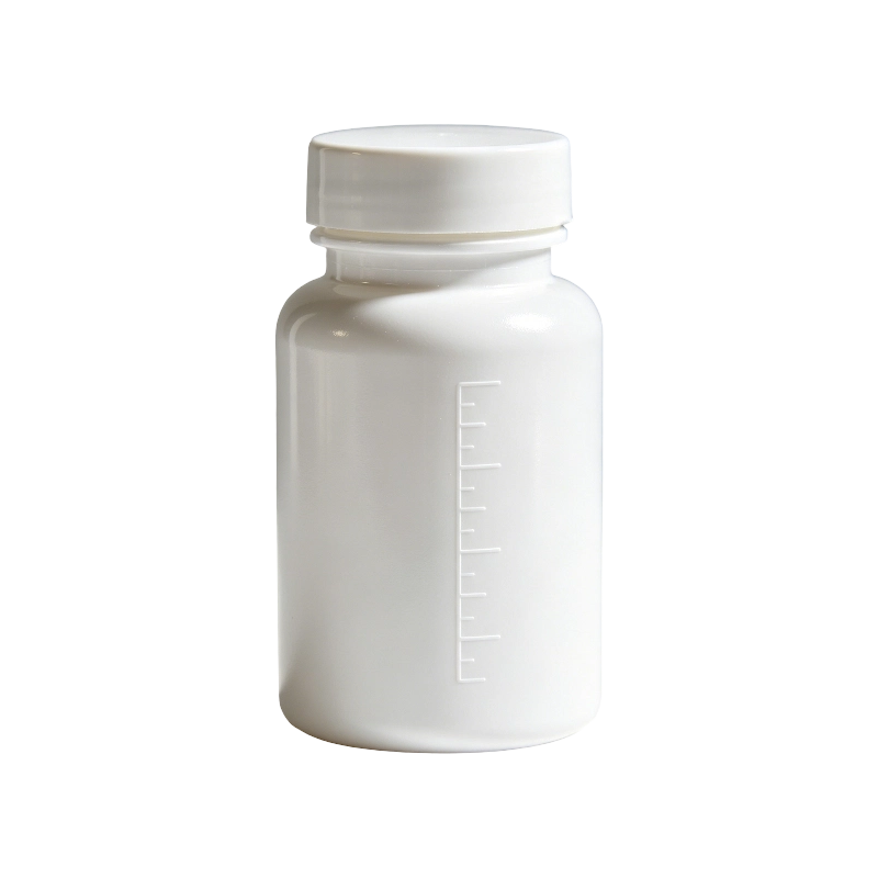 100ml 150ml Viên nén vitamin HDPE Chai tròn dinh dưỡng